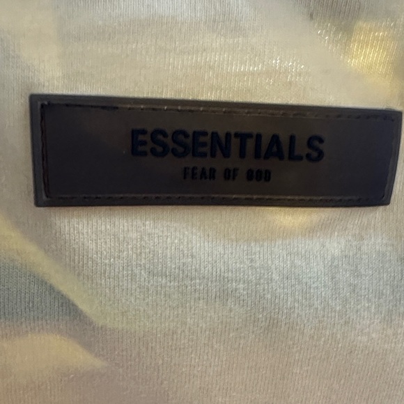 Essentials Men's Short Sleeve Tee in Soft Yellow - Picture 5 of 7